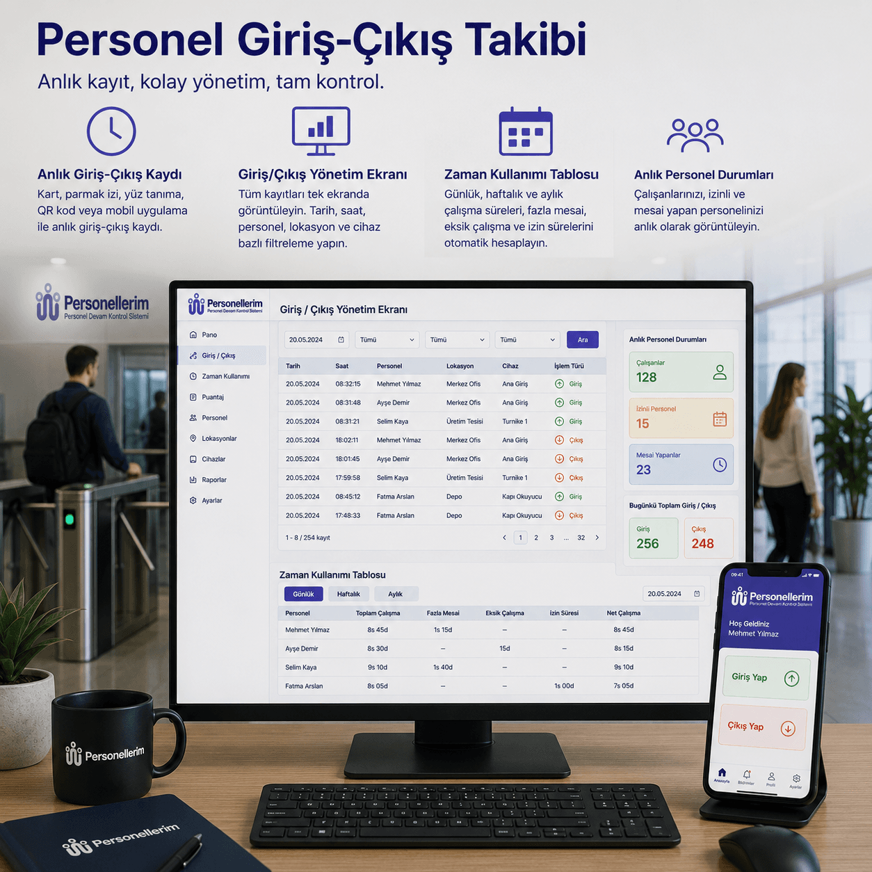 İş yerinizde verimliliği artırın!